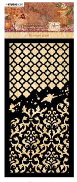 Baroque Glass Stencil